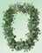 Eucalyptus Garland 6FT Artificial Ivy Greenery Fake Silver Dollar Eucalyptus Leaves Vines Table Decor Green Vine Spring Artificial Vines for Home Mantle Party Decor Indoor/Outdoor (2)